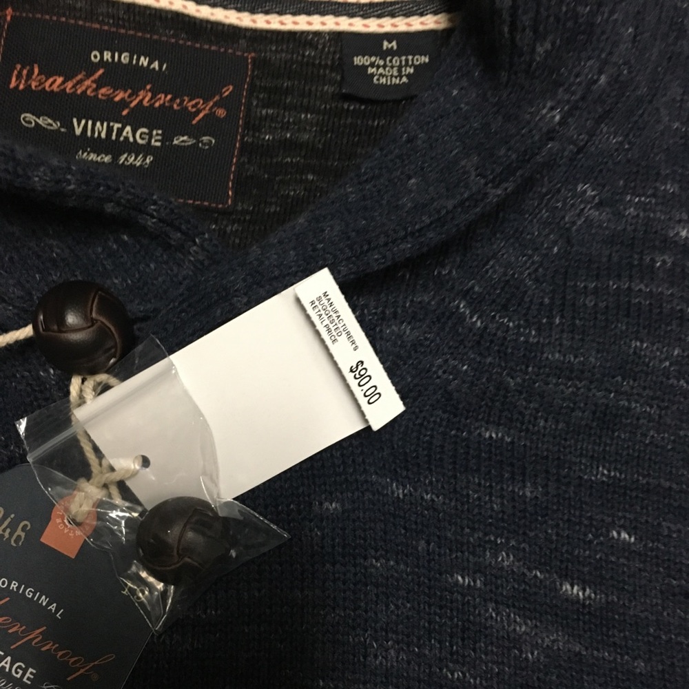 Weatherproof men’s sweater new
